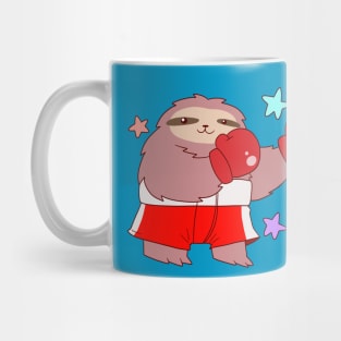 Boxing Sloth Mug